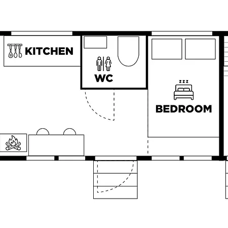 Fell Village 3 With A Mountain View, Fireplace, Sauna, Kitchen Tatil Evi *